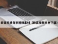 柳林故宫网站分享视频素材（故宫视频素材下载）